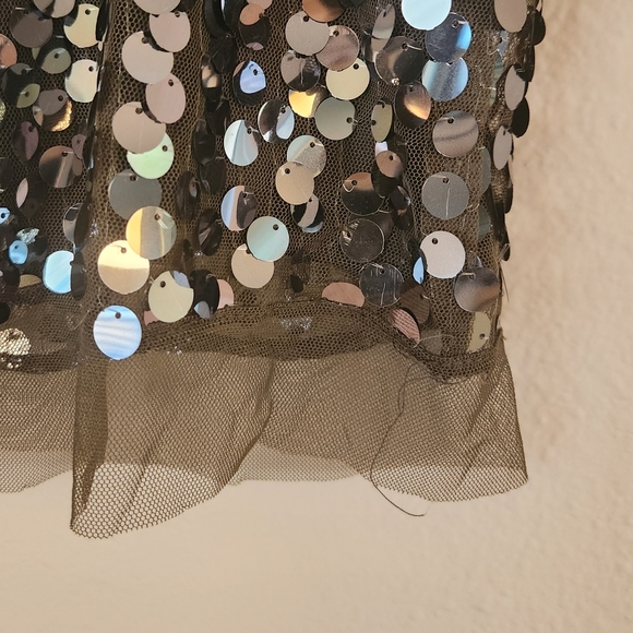 Festive Tank Top - big sequins - Shimmer, Shine and Smile all day and night! - Picture 4 of 4